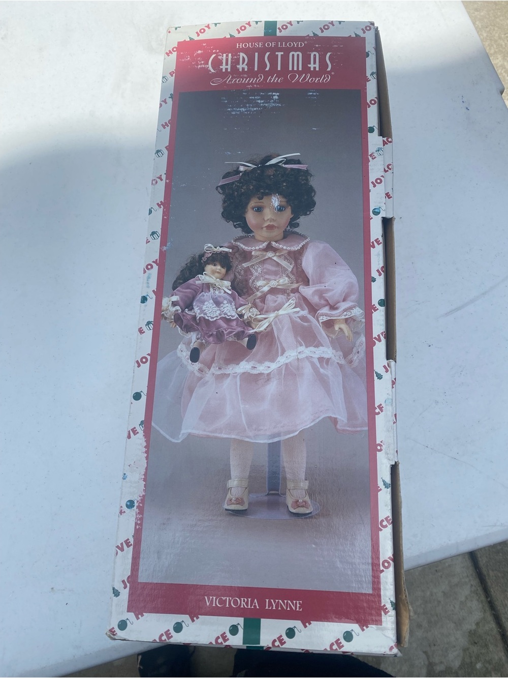 Victoria Lynne Pink Porcelain Doll